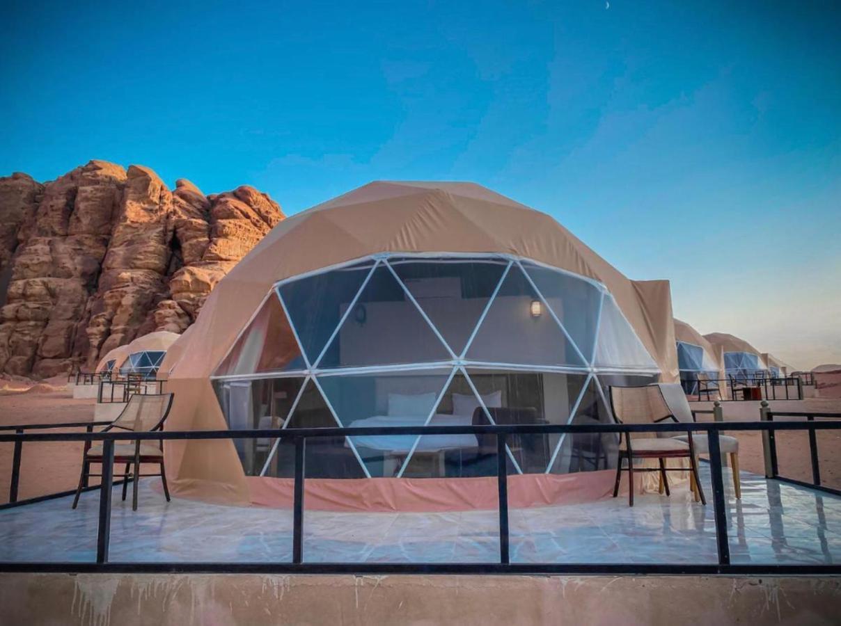 شقة Sun Luxury Camp &Tour وادي رم المظهر الخارجي الصورة