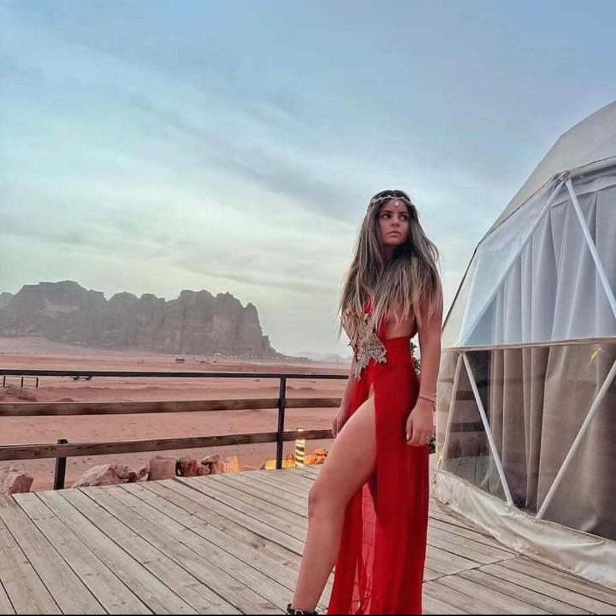 شقة Sun Luxury Camp &Tour وادي رم المظهر الخارجي الصورة