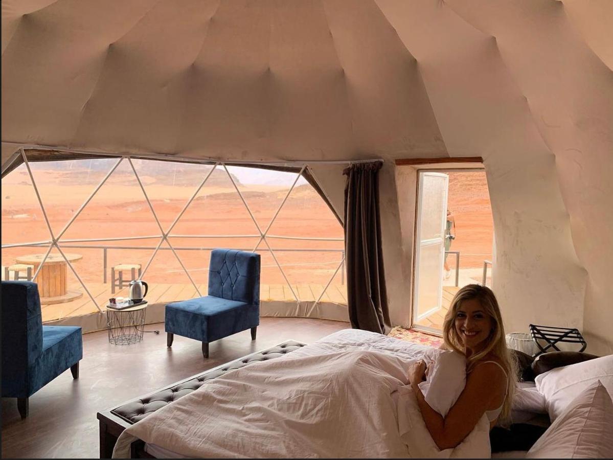 شقة Sun Luxury Camp &Tour وادي رم المظهر الخارجي الصورة