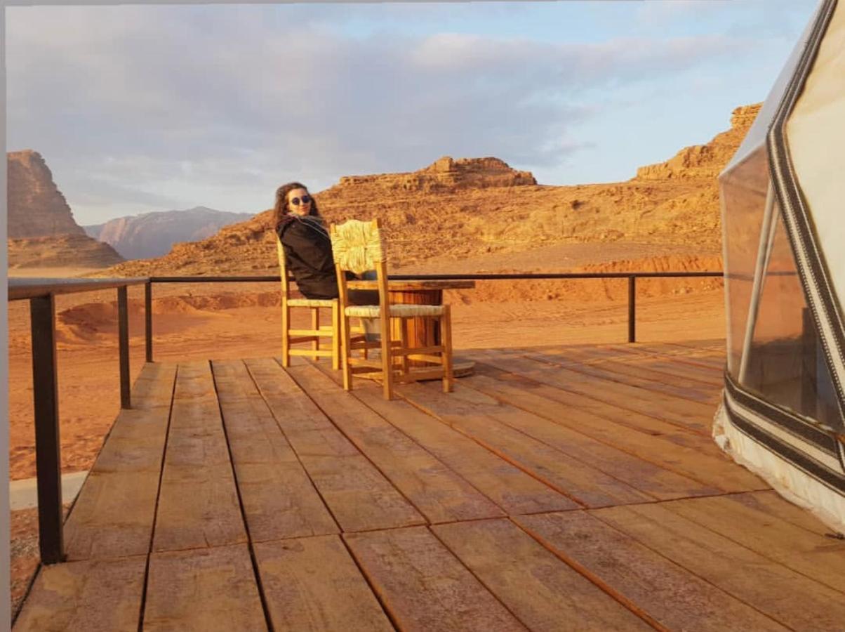 شقة Sun Luxury Camp &Tour وادي رم المظهر الخارجي الصورة
