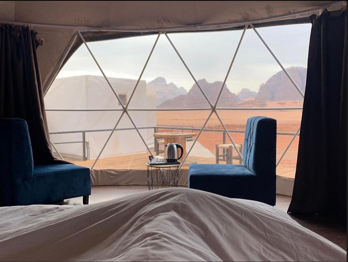 شقة Sun Luxury Camp &Tour وادي رم المظهر الخارجي الصورة
