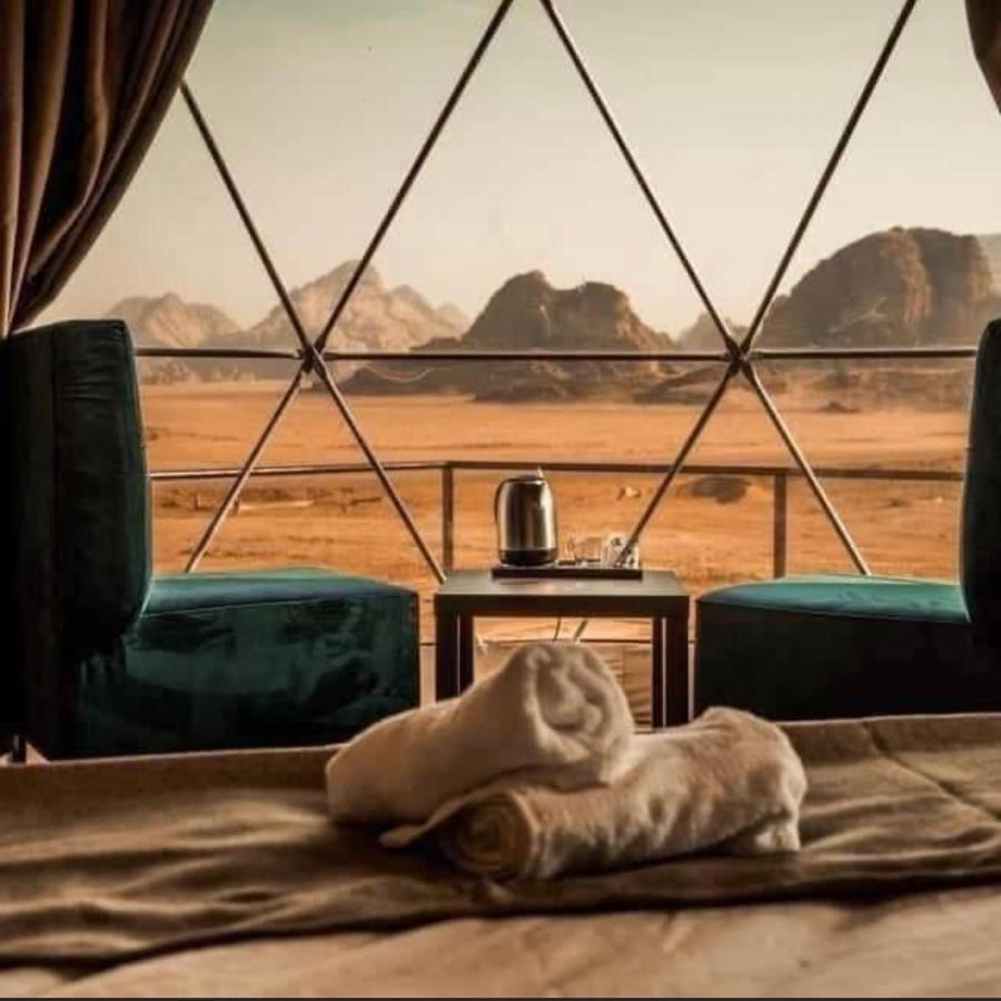 شقة Sun Luxury Camp &Tour وادي رم المظهر الخارجي الصورة